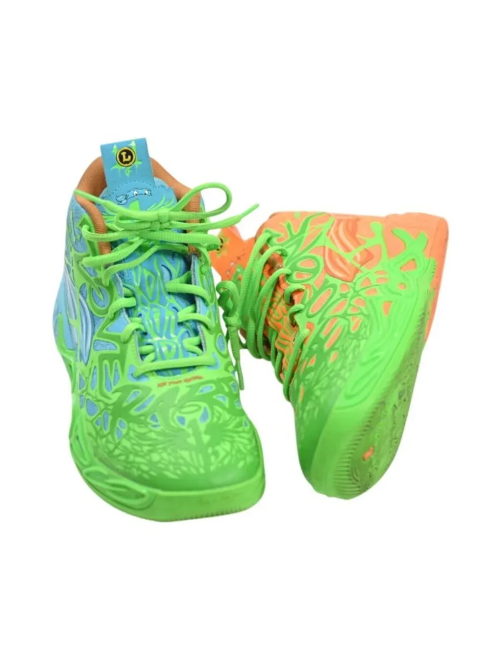 Puma LaMelo Ball MB.04 Sneakers  311308-01 in Leonardo & Michelangelo Green